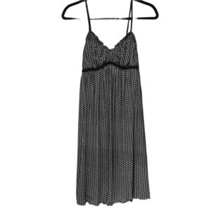 Studio M adjustable Spaghetti Strap midi dress size S fully lined empire waist